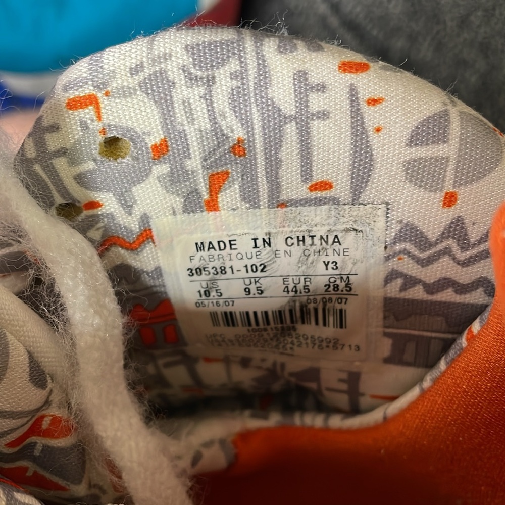 Jordan Retro 8 Orange Blaze - Picture 7 of 7
